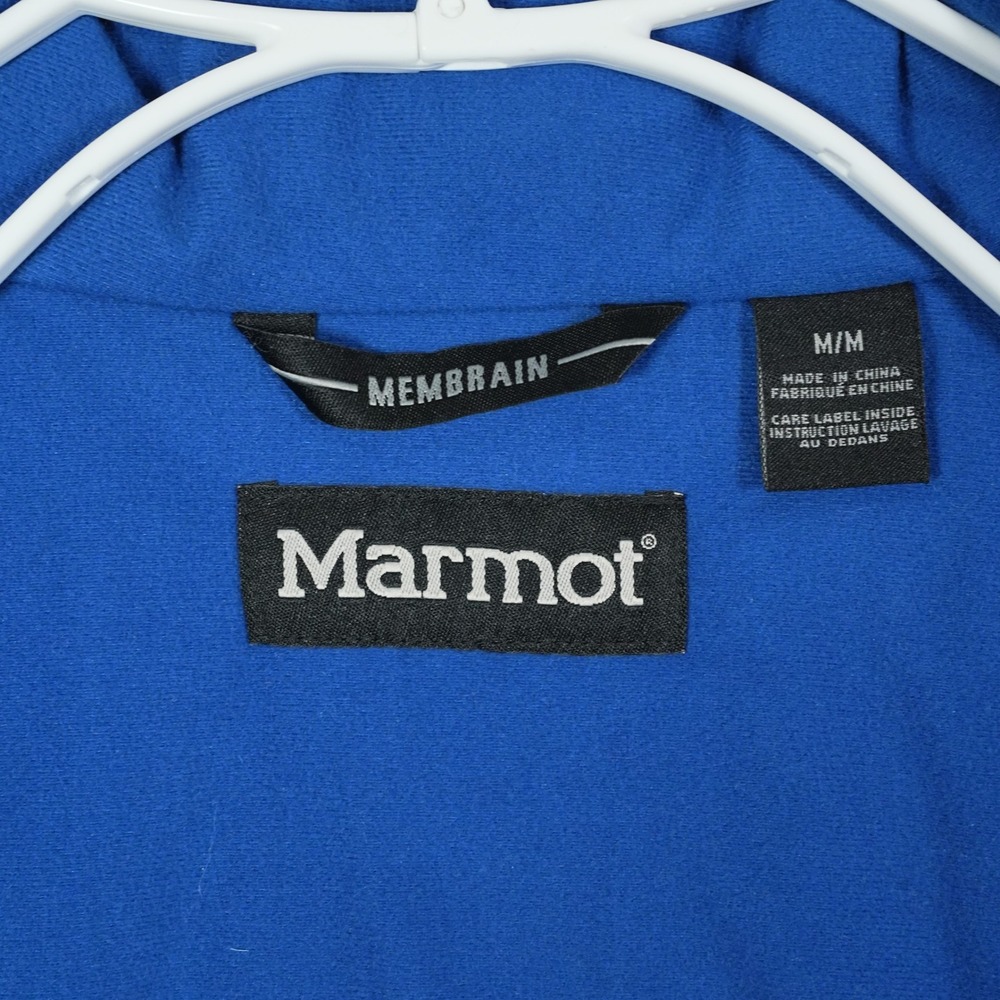 Marmot Sky Pilot Mens MemBrain Waterproof Insulated Ski Jacket Blue Size Medium - Picture 2 of 11